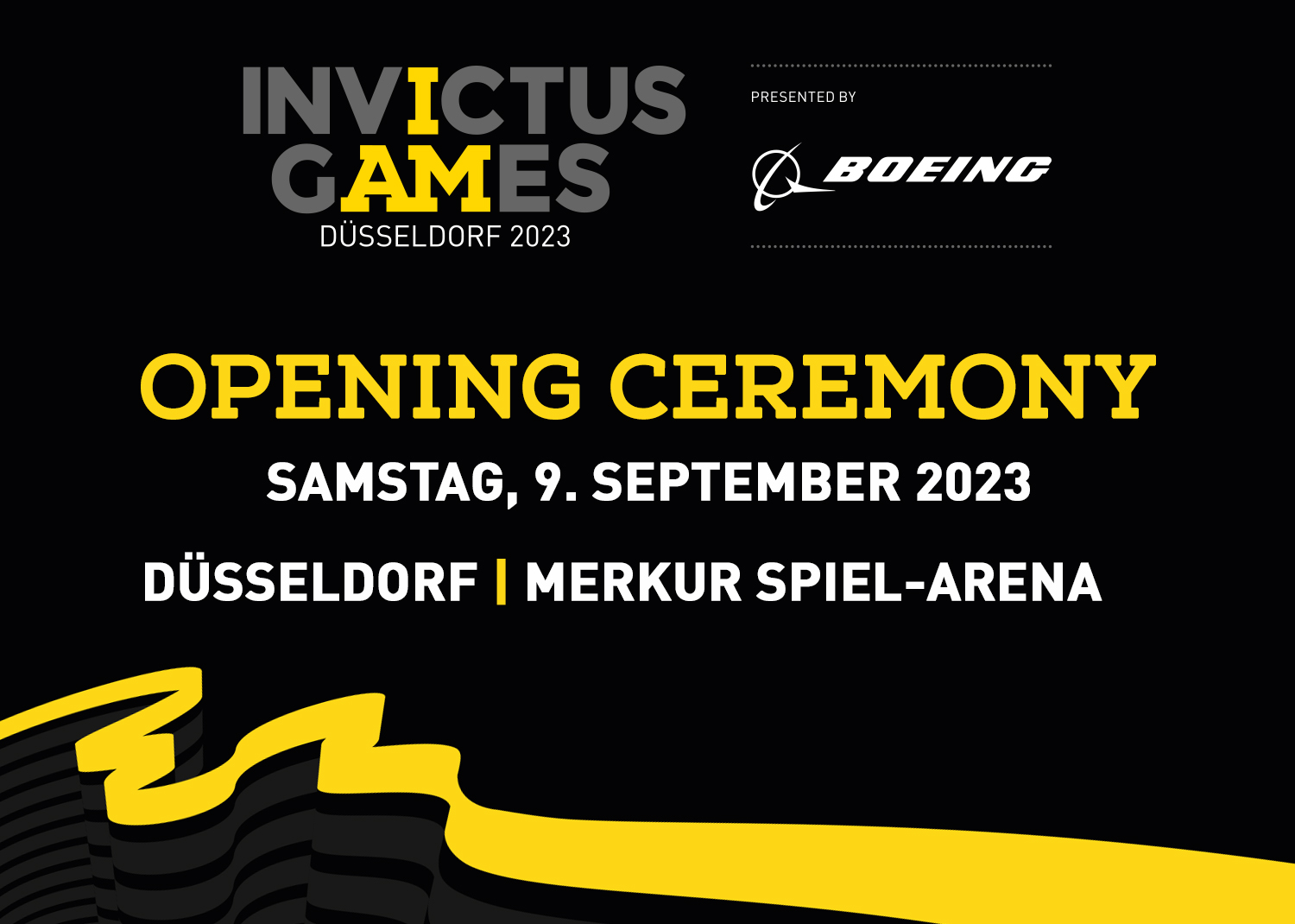 Invictus Games – Opening Ceremony am 09. September 2023